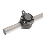 BORIKA apvalus bėgelis  610 mm  su trimis tvirtinimo elementais  FMr132