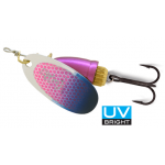 Spinner BLUE FOX VIBRAX® UV size 4