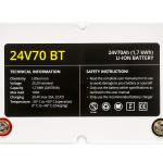 24V 70AV li-ion BT IP-67 waterproof 1,7kWh  (new)