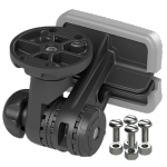 Platform for Equipment with the Mounting System for the Bolltrope of a PVC Boat