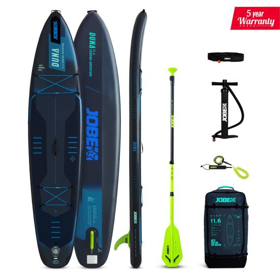 JOBE Aero Duna SUP Board 11.6 Package Blue