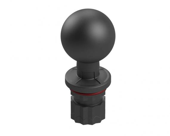 BORIKA adapteris su 1,5 colio (38 mm) rutuliu priedų tvirtinimams su lizdinia rankenėle, Ab038