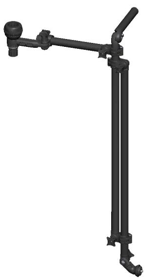 BORIKA Garmin Panoptix LiveScope keitiklio laikiklis su tvirtinimu, LSp1000