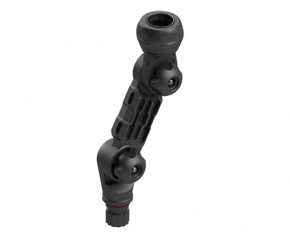 BORIKA Accessory Mount in the Assembly with Plastic Extender (L — 100 mm) FEx100