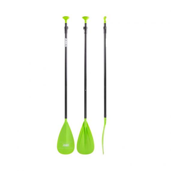 JOBE Aluminium SUP Paddle Lime 3-piece