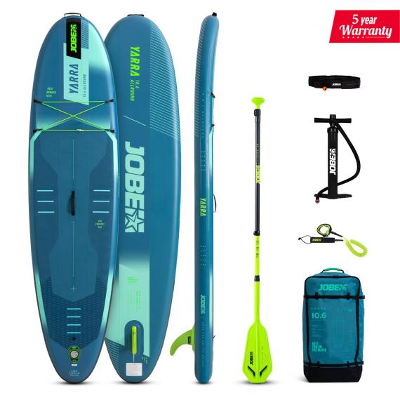 JOBE Aero Yarra SUP Board 10.6 Package Steel Blue