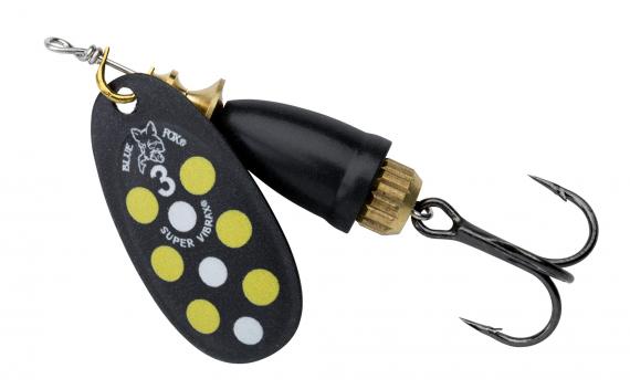 Spinner BLUE FOX VIBRAX® UV size 4