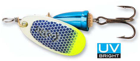 Spinner BLUE FOX VIBRAX® UV size 6